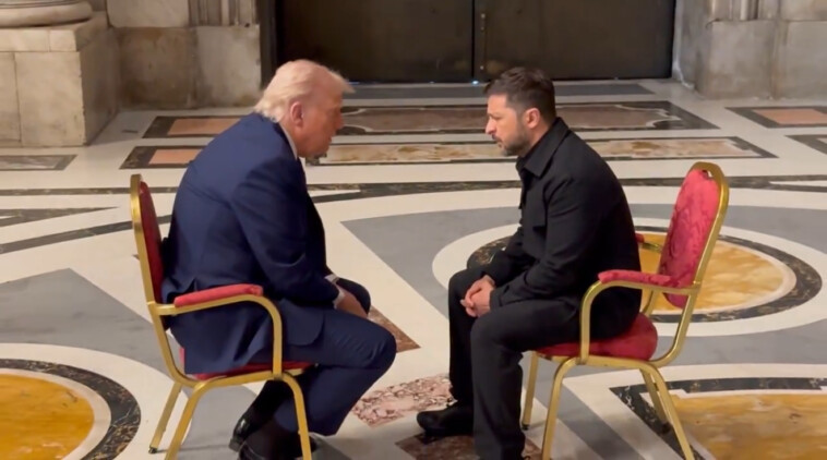 (video)-president-trump-meets-with-zelensky-in-rome-to-discuss-peace-deal-with-russia