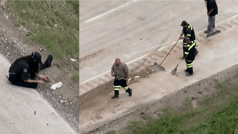 crews-work-to-retrieve-8-million-dimes-that-spilled-onto-texas-highway:-report