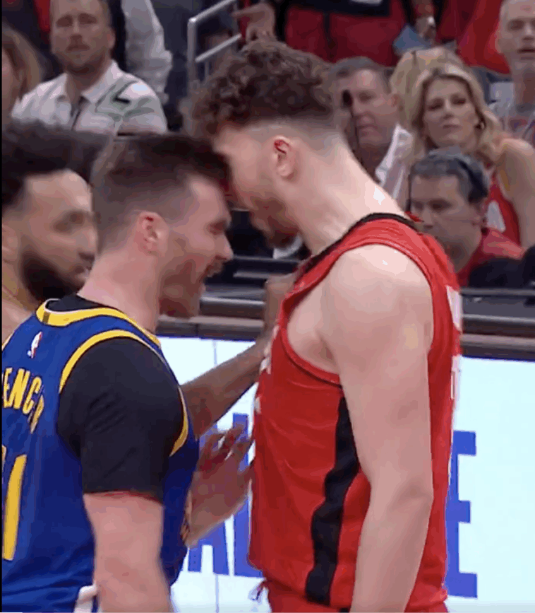 warriors’-pat-spencer-ejected-after-headbutting-rockets’-alperen-sengun-in-wild-scene