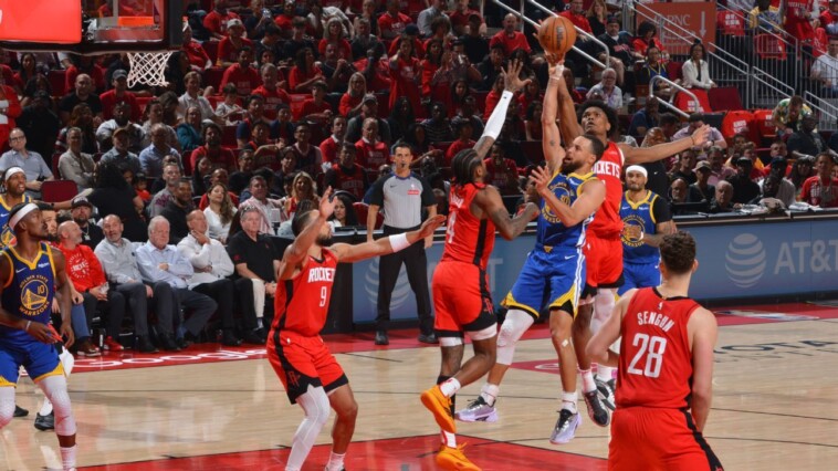 dubs-irked-as-rockets-take-aim-at-curry’s-thumb