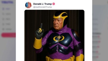 evangelicals-furious-after-trump-shares-sacrilegious-photo-of-himself-as-bibleman