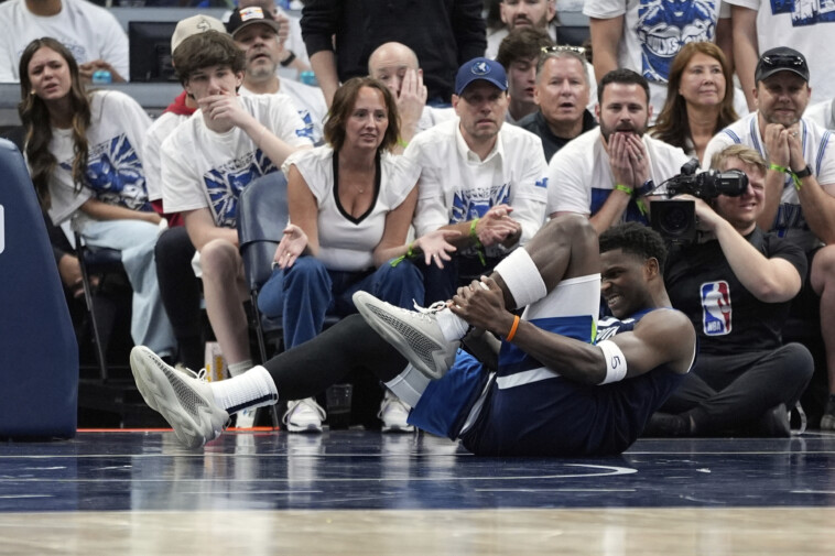 anthony-edwards-sprains-ankle-in-scary-moment-before-quickly-returning-for-timberwolves