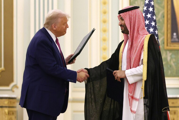 hours-into-middle-east-trip,-trump-announces-largest-defense-sales-deal-in-us.-history