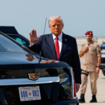 trump-gets-8-fighter-jet-escort-as-air-force-one-arrives-in-qatar