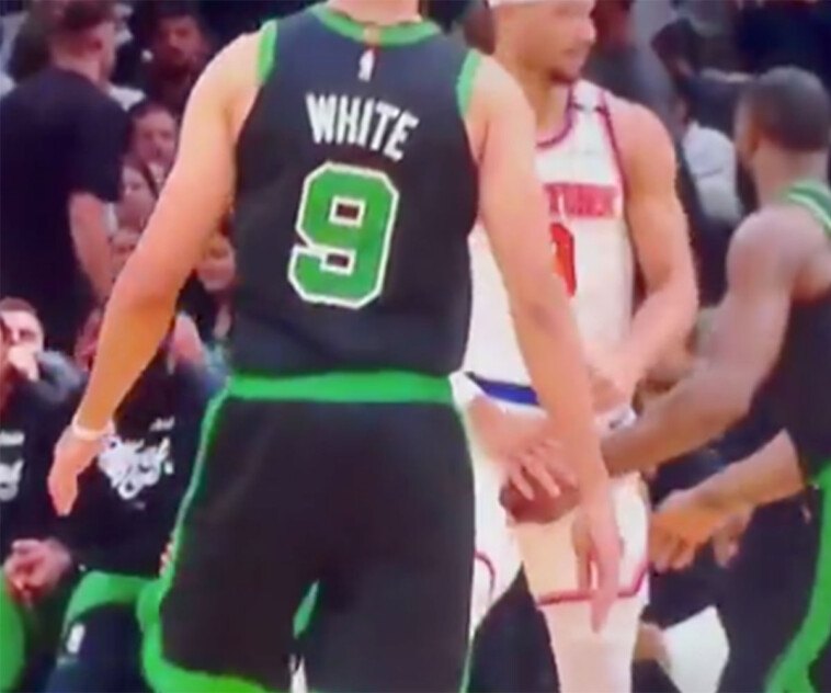 josh-hart’s-wife-shannon-has-one-word-reaction-to-jaylen-brown’s-crotch-grab-on-knicks-star