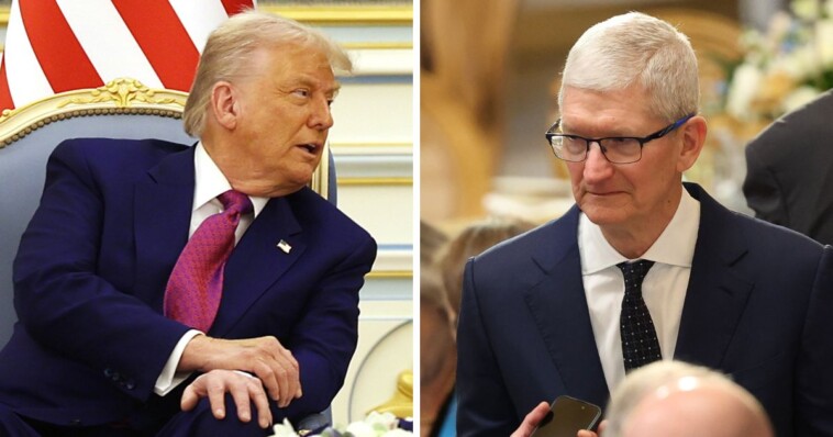 trump-says-he-set-apple-ceo-tim-cook-straight-after-the-two-‘had-a-little-problem’-yesterday