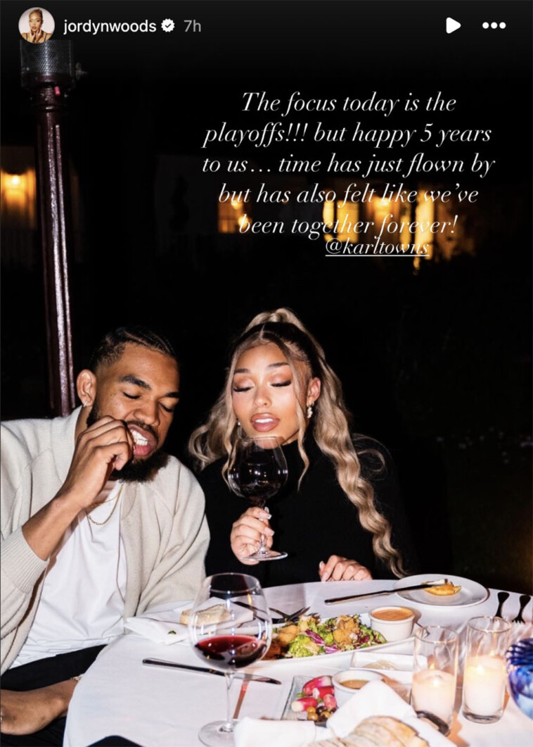 jordyn-woods’-anniversary-message-to-karl-anthony-towns-keeps-focus-on-knicks