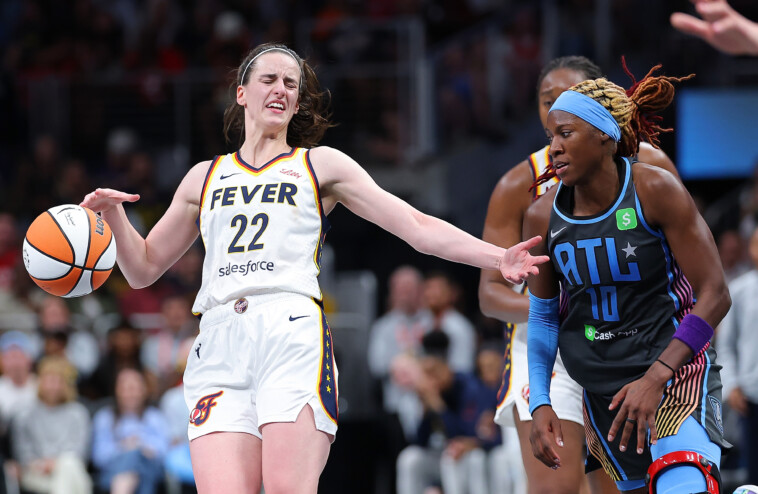 caitlin-clark-gets-chippy-with-atlanta’s-rhyne-howard-in-another-tense-moment