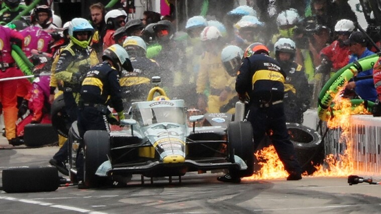 alexander-rossi-sees-indy-500-hopes-go-up-in-flames-on-pit-road