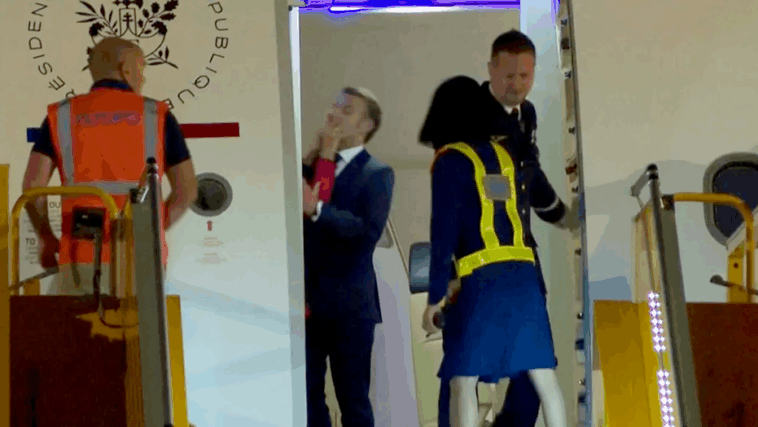 french-first-lady-seen-shoving-president-macron-in-the-face-in-viral-clip-and-more-top-headlines