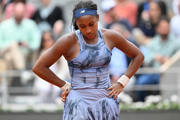 french-open-2025:-coco-gauff-forgets-racket,-but-still-cruises-to-victory-in-first-round