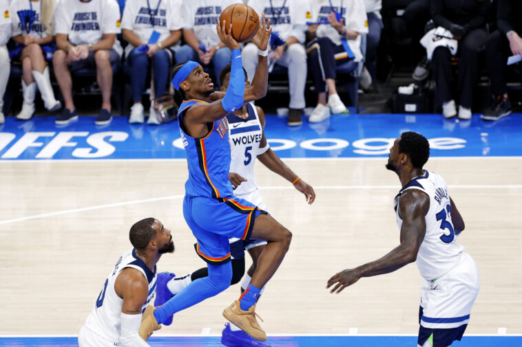 shai-gilgeous-alexander-goes-off-again-as-thunder-rout-timberwolves-to-reach-nba-finals