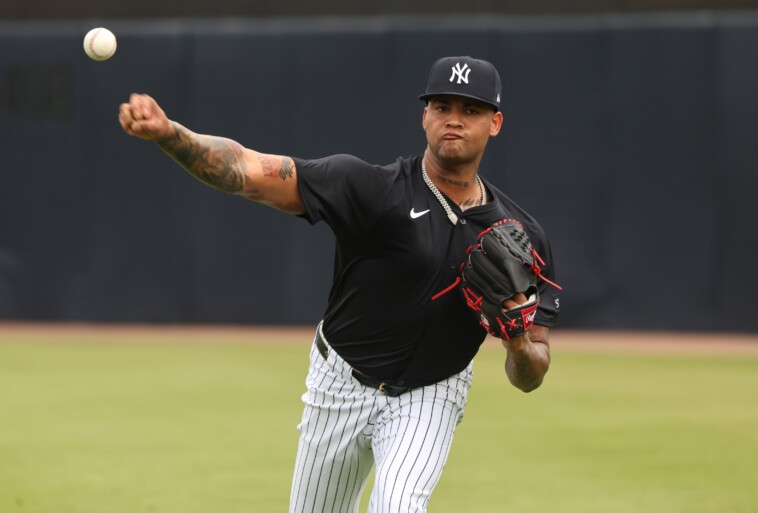yankees’-luis-gil-back-on-mound-for-first-time-since-suffering-lat-strain
