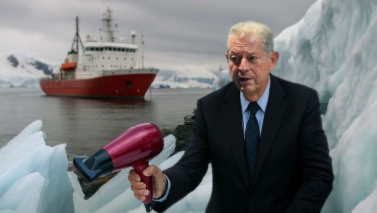furious-al-gore-seen-blowing-hair-dryer-at-ice-caps-to-stop-them-from-regrowing