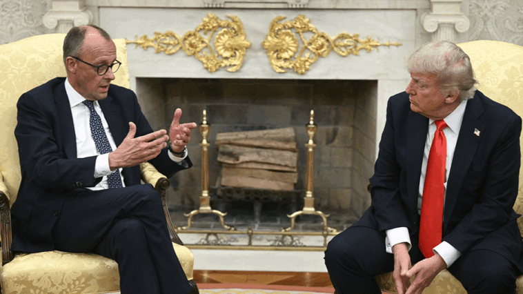 merz-says-us-in-‘strong-position’-to-stop-putin,-trump-says-‘let-them-fight-for-a-little-while’