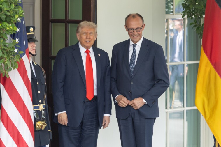 trump’s-open-to-discussion-and-committed-to-nato,-germany’s-chancellor-says