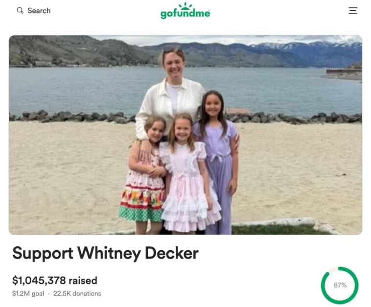 over-$1m-raised-for-whitney-decker,-mother-of-3-girls-allegedly-killed-by-homeless-veteran-dad