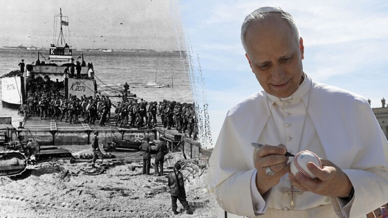 on-81st-anniversary-of-d-day,-one-us-navy-veteran’s-son-is-the-first-american-pope