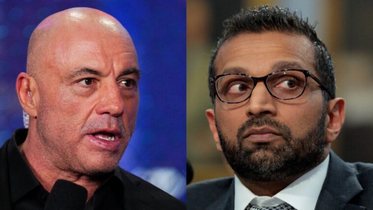 watch:-joe-rogan,-kash-patel-react-in-real-time-to-musk’s-wild-trump-accusation