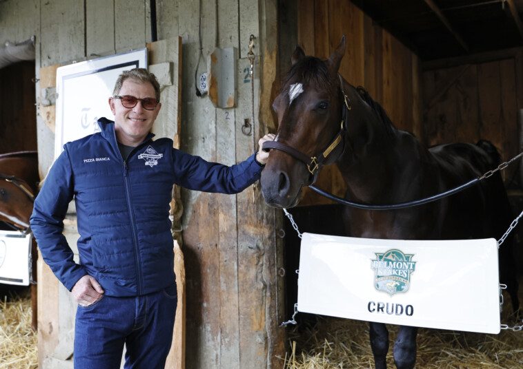 the-horse-bobby-flay-couldn’t-sell-is-giving-the-celebrity-chef-a-long-shot-belmont-stakes-dream