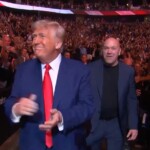 president-trump-sans-elon-musk-receives-a-rock-star-welcome-at-ufc-316-in-newark,-nj-(video)