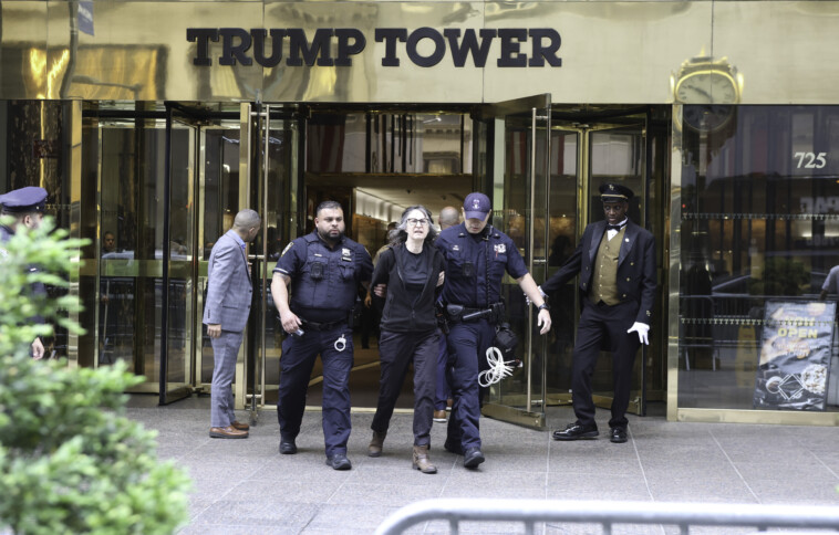 dozens-of-anti-ice-protesters-busted-at-trump-tower-after-lobby-takeover:-‘bring-them-home!’