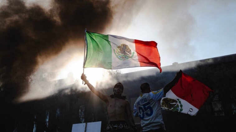 racist-groups-behind-anti-ice-riot-want-mexico-to-reconquer-america:-‘illegal-settler-nation’