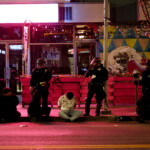 la-anti-ice-rioters-seen-being-zip-tied,-herded-away-in-buses-as-police-attempt-to-squash-mayhem