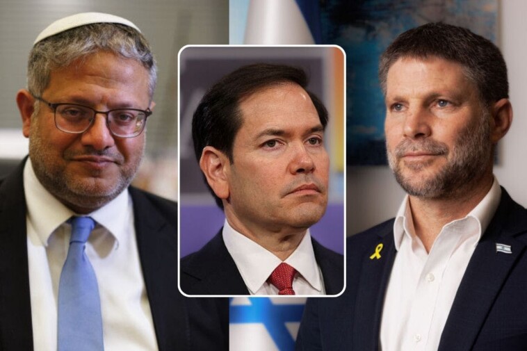 rubio-defends-israeli-officials-after-5-western-governments-sanction-them-for-‘extremist-rhetoric’