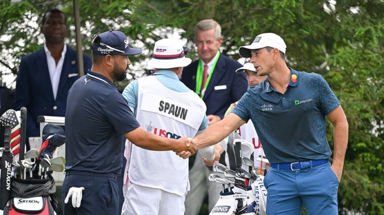 jj-spaun-jokes-that-he-owes-viktor-hovland-a-‘nice-bottle-of-wine’-for-help-on-us-open-winning-putt
