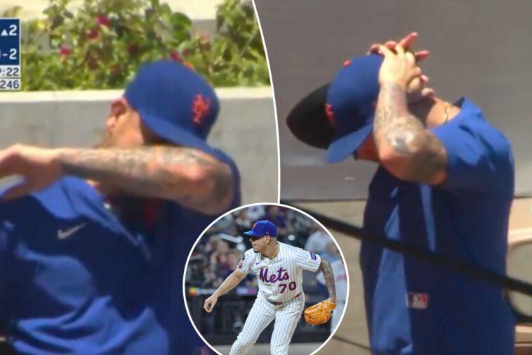 jose-butto-emotional-as-he-learns-mets-are-trading-him-while-sitting-in-bullpen
