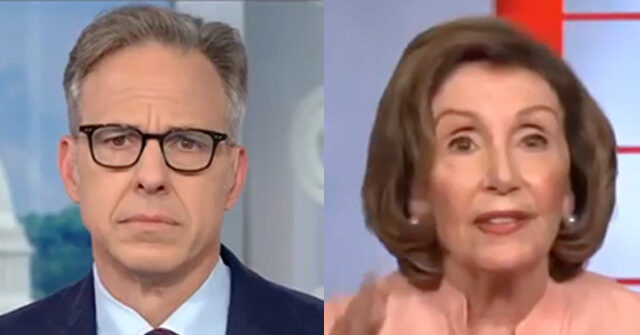 watch:-pelosi-scolds-cnn’s-tapper-for-asking-about-trump-accusing-her-of-insider-trading