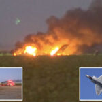 f-35-fighter-jet-crashes-in-california,-pilot-ejects-safely