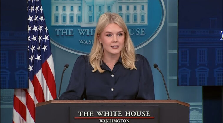 (video)-karoline-leavitt-responds-to-newly-declassified-evidence-that-hillary-clinton-personally-approved-trump-russia-hoax,-says-president-trump-“wants-to-see-justice-served”