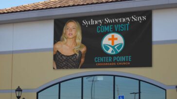 seeker-sensitive-church-hires-sydney-sweeney-for-new-ad-campaign