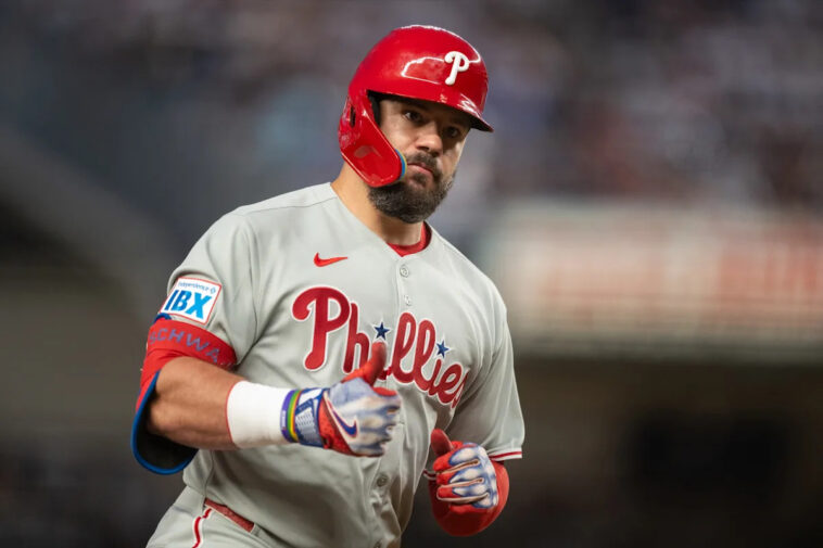 kyle-schwarber-hits-2-homers,-including-his-1,000th-career-hit,-in-phillies'-12-5-win-over-yankees