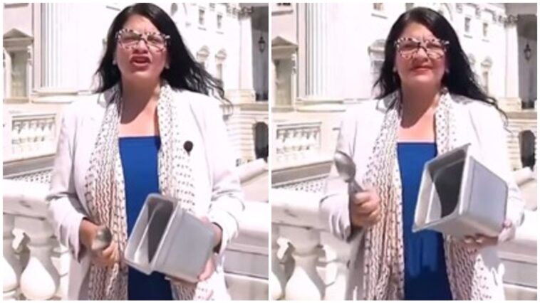 social-media-users-light-up-anti-semitic-rep-rashida-tlaib-with-hilarious-replies-after-seeing-her-bizarre-stunt-outside-the-us.-capitol-(video)