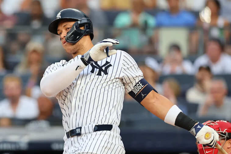 yankees’-aaron-judge-diagnosed-with-flexor-strain,-placed-on-10-day-il