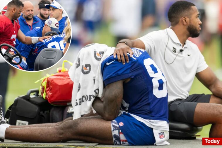 ‘devastated’-giants-receiver-bryce-ford-wheaton-suffers-season-ending-achilles-tear-at-training-camp