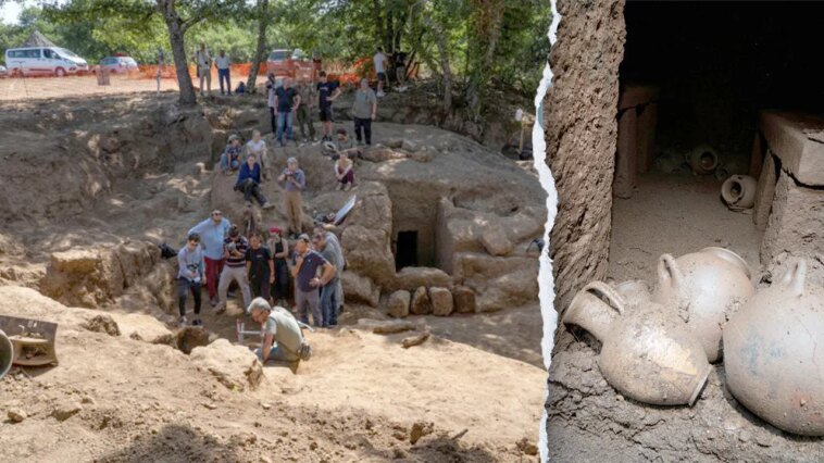 italian-archaeologists-unveil-rare-2,600-year-old-tomb-untouched-by-looters:-‘doorway-to-our-ancestors’