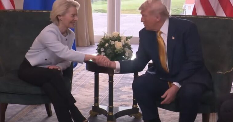as-trump-reaches-historic-eu-trade-deal-–-his-administration-sends-off-officials-to-malaysia-to-broker-peace-between-thailand-and-cambodia