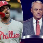 bryce-harper,-mlb-commissioner-rob-manfred-have-heated-clubhouse-blowup-in-stunning-scene
