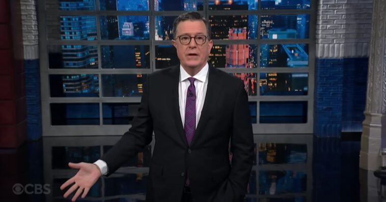 now-this-is-comedy:-fewer-than-two-dozen-people-show-up-to-protest-outside-cbs-in-support-of-stephen-colbert