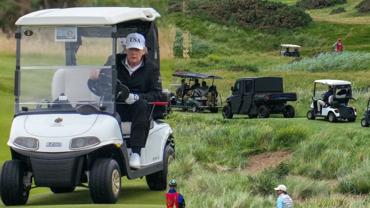 secret-service-debuts-‘golf-force-one’-armored-vehicle-to-protect-trump-while-he-plays-his-favorite-sport