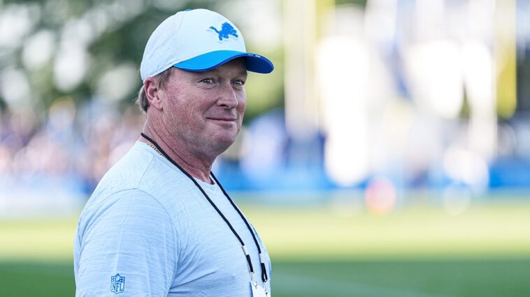 jon-gruden-expresses-hope-in-nfl-return-as-he-visits-lions-training-camp
