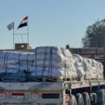 report:-more-than-half-of-aid-trucks-from-egypt-to-gaza-looted-sunday