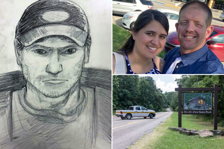 arkansas-police-release-sketch-of-person-of-interest-in-murder-of-parents-at-devil’s-den-park