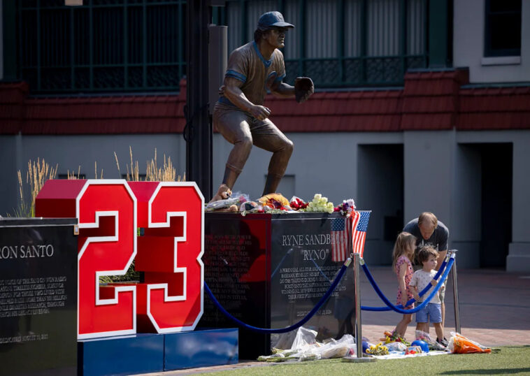 cubs-honoring-former-star,-hall-of-famer-ryne-sandberg-with-jersey-patch