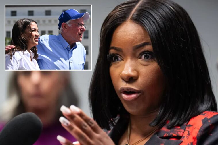 jasmine-crockett-blasts-aoc,-bernie-sanders-for-self-serving-‘fighting-oligarchy’-tour:-‘oh,-it’s-about-them’