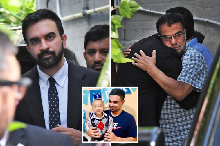 zohran-mamdani,-back-from-uganda,-dodges-questions-after-meeting-with-slain-nypd-cop-didarul-islam’s-family